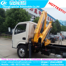 2t Cargo Mounting Crane Telescopic Boom Truck Mounted Boom Crane